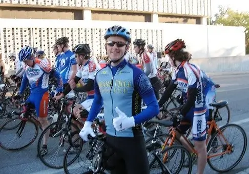 Moments before my first Criterium in Gainesville, Florida (at University of Florida).