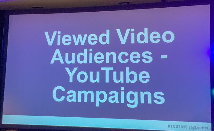 Create audiences out of the videos you have